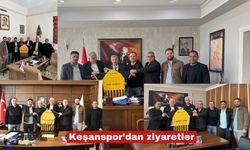 Keşanspor yönetimi, Mercan, Özcan, Aprak ve Çimen’i ziyaret etti