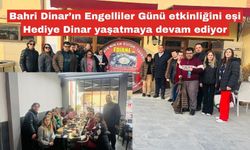 Eşinin etkinliğinı Hediye Dinar yaşatmaya devam ediyor