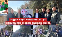 Doğan Seyfi 24. yıl dönümünde mezarı başında anıldı