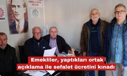 Yaptıkları ortak açıklama ile sefalet ücretini kınadı