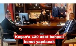 Keşan’a 120 adet bahçeli konut yapılacak