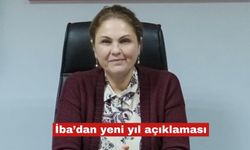 Belgin İba'dan yeni yıl açıklaması