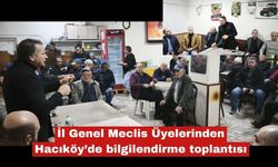 İl Genel Meclis Üyelerinden bilgilendirme toplantısı