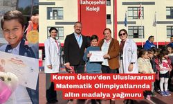 Kerem Üstev'den Altın Madalya yağmuru