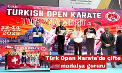 Türk Open Karate’de çifte madalya gururu