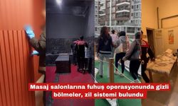 Masaj salonlarına operasyon 15 Gözaltı