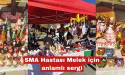 SMA Hastası Melek için anlamlı sergi
