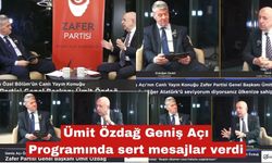 Ümit Özdağ Geniş Açı Programında sert mesajlar verdi