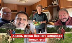 Mehmet Tolga Akalın, Orkun Özeller’i çiftliğinde konuk etti