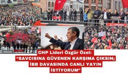 Özgür Özel 76.eylemde Edirne'de konuştu