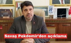 Pekdemir'den, Diş Hastanesi ve Uğur Mumcu Caddesi açıklaması