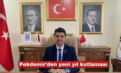 Savaş Pekdemir’den yeni yıl kutlaması