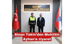 Sinan Tekin’den Muhittin Ayhan’a ziyaret