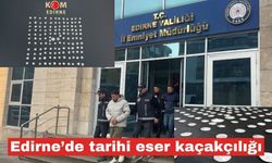 Edirne’de tarihi eser kaçakçılığı, 2 tutuklama