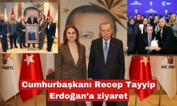 Cumhurbaşkanı Recep Tayyip Erdoğan’a ziyaret