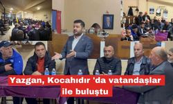Yazgan, Kocahıdır 'da vatandaşlar ile buluştu
