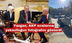Yazgan, AKP sıralarına yoksulluğun fotoğrafını gösterdi