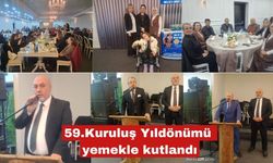 59.Kuruluş Yıldönümü yemekle kutlandı