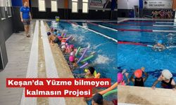 “Yüzme Bilmeyen Kalmasın” projesiyle ücretsiz yüzme eğitimi