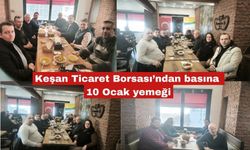 Ticaret Borsası'ndan basına öğle yemeği