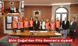 Şirin Çoğal’dan Filiz Gencan’a ziyaret