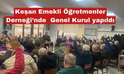 Emekli Öğretmenler Derneği'nin genel kurulu yapıldı