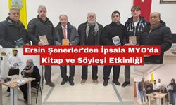 Ersin Şenerler’den İpsala MYO’da Kitap ve Söyleşi Etkinliği
