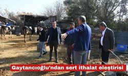 Gaytancıoğlu’ndan sert ithalat eleştirisi