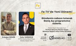 Geniş Açı’nın bu haftaki konuğu Zafer Sarıkeçe olacak