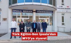Türk Eğitim-Sen İpsala’dan MYO’ya ziyaret