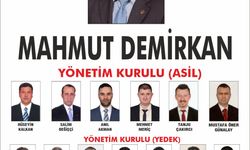 Mahmut Demirkan yönetim kurulunu açıkladı