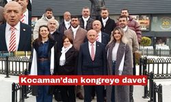 Kocaman’dan odanın Kongresine davet