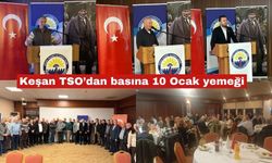 Keşan TSO’dan basına 10 Ocak yemeği