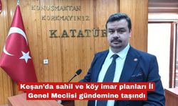 Sahil ve köy imar planları İl Genel Meclisi gündeminde