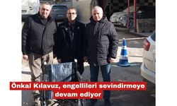 Önkal Kılavuz, engellileri sevindirmeye devam ediyor