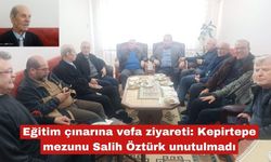 Eğitim çınarına vefa ziyareti gerçekleşti