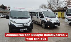 Ormankıran’dan Süloğlu Belediyesi’ne 2 Yeni Minibüs