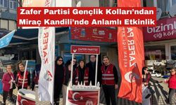 Zafer Partisi'nden Miraç Kandili'nde anlamlı etkinlik