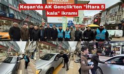 Keşan’da AK Gençlik’ten "İftara 5 kala" ikramı