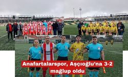 Anafartalarspor, Aşçıoğlu'na 3-2 mağlup oldu