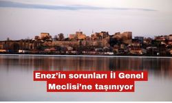 Enez’in sorunları İl Genel Meclisi’ne taşınıyor