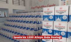 İpsala'da 1200 Aileye Gıda Desteği