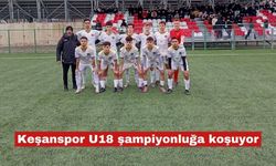 Keşanspor U18 şampiyonluğa koşuyor