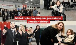 Melek için dayanışma gecesinde umutlar birleşti