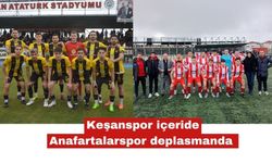 Keşanspor içeride Anafartalarspor deplasmanda