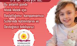 Yenimuhacir'de anlamlı birlik: Melek için el ele