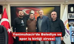 Yenimuhacir’de Belediye ve spor iş birliği zirvesi