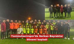 Yenimuhacirspor’da Serkan Bayraktar dönemi başladı