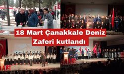 18 Mart Çanakkale Deniz Zaferi kutlandı ve Şehitler anıldı