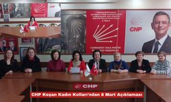 CHP Keşan Kadın Kolları’ndan 8 Mart Basın Açıklaması
